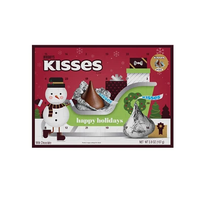 Hersheys Kisses Christmas Advent Calendar - 3.8oz