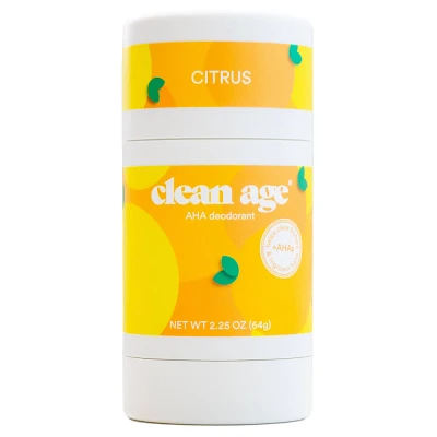 Clean Age Citrus AHA Deodorant for Teens