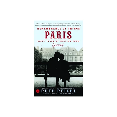 Remembrance of Things Paris - (Modern Library Food) by Gourmet Magazine (Paperback)