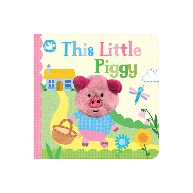 This Little Piggy Finger Puppet Book - by Cottage Door (Hardcover)