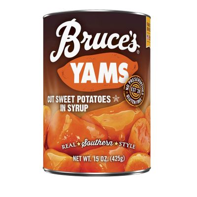 Bruces Yams Cut Sweet Potatoes in Syrup - 15oz