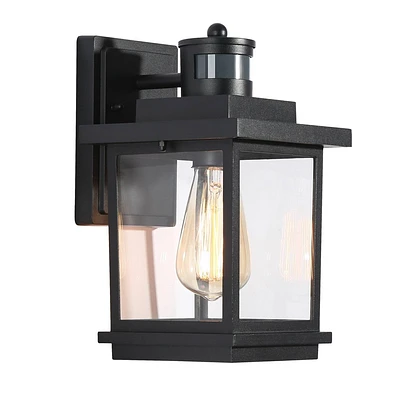 LNC 11 Cage Modern Iron Outdoor Wall Light Matte Black