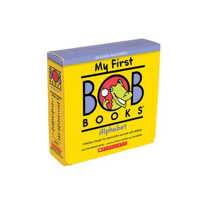 My First Bob Books - Alphabet Box Set Phonics, Letter Sounds, Ages 3 and Up, Pre-K (Reading Readiness) - by Lynn Maslen Kertell