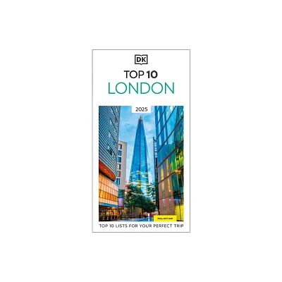 DK Top 10 London - (Pocket Travel Guide) by Dk Travel (Paperback)