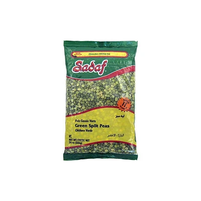 Sadaf Green Split Peas - 24oz