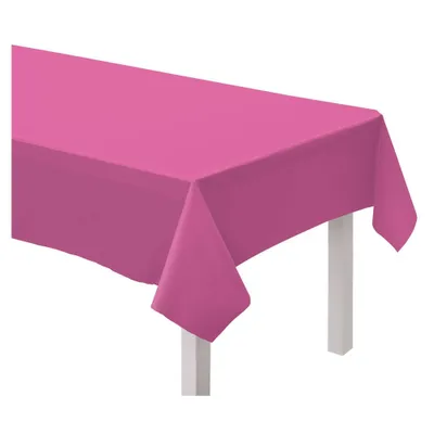 Bright Pink Table Cover 54x108