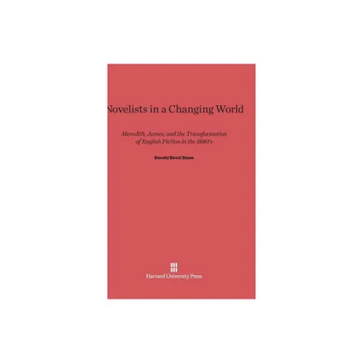 Novelists in a Changing World - by Donald David Stone (Hardcover)