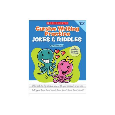 Cursive Writing Practice: Jokes & Riddles - by Violet Findley (Paperback)