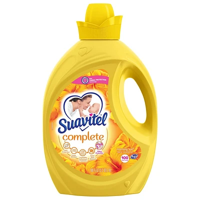 Suavitel Complete Scented Liquid Fabric Softener and Conditioner - Morning Sun - 100 fl oz