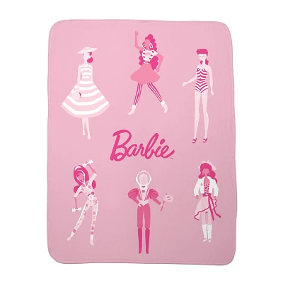 46x60 Barbie Throw Blanket