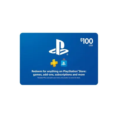 PlayStation Store $100 Gift Card (Physical)