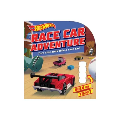 Hot Wheels: Race Car Adventure! (Take the Wheel!) - by Mattel (Board Book)