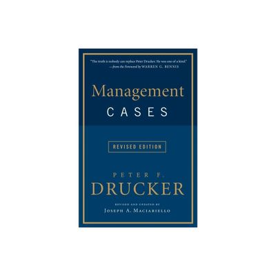 Management Cases - by Peter F Drucker (Paperback)