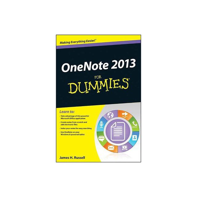 OneNote 2013 For Dummies - by James H Russell (Paperback)