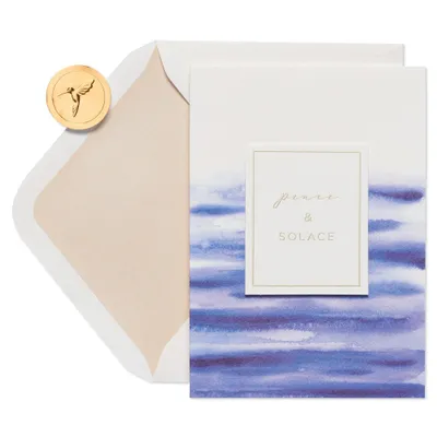 Sympathy Cards Peace Solace - PAPYRUS