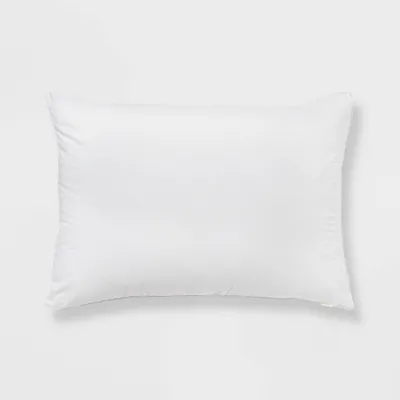 /Queen Machine Washable Firm Performance Bed Pillow White - Threshold