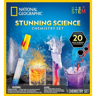 National Geographic Stunning Component Science Chemistry Set