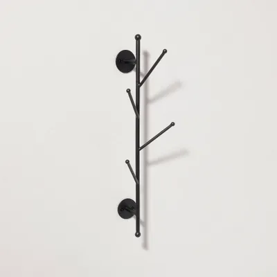 Modern Trim Metal Peg Vertical Wall Rack - & Magnolia: Rack