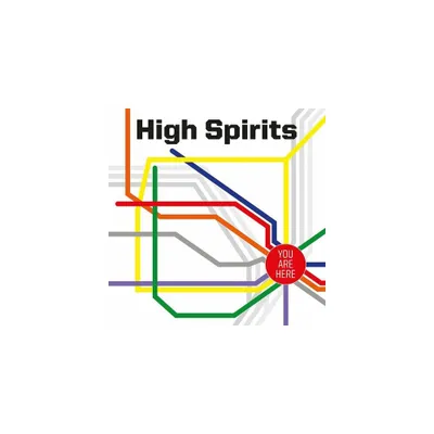 High Spirits - You Are Here - blue w/ white & red splatter (Vinyl)