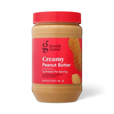 Creamy Peanut Butter - 40oz - Good & Gather