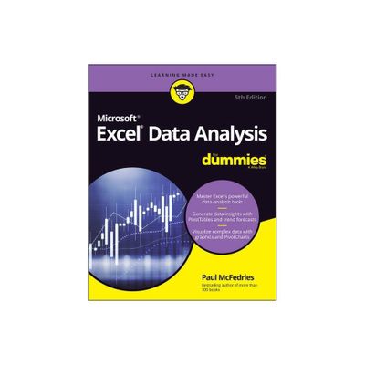 Excel Data Analysis for Dummies - 5th Edition by Paul McFedries (Paperback)