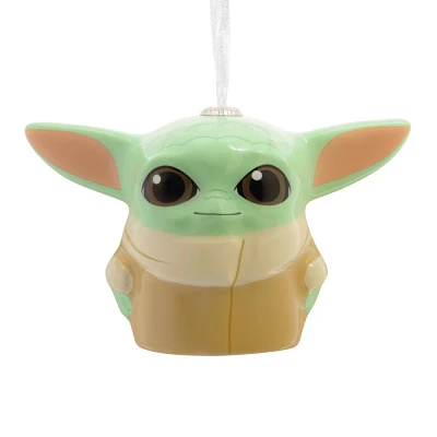 Hallmark Star Wars: The Mandalorian Grogu Decoupage Christmas Tree Ornament