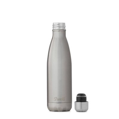 Swell 17oz Stainless Steel Bottle : Vacuum-Insulated, Leakproof, BPA-Free, Glossy Finish, Hand Wash