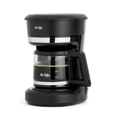 Mr. Coffee 5-Cup Switch Coffee Maker Black