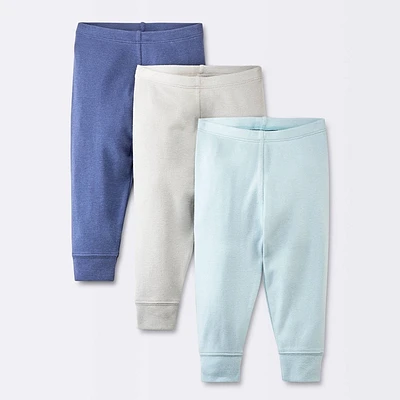 Baby Boys 3pk Cotton Pants