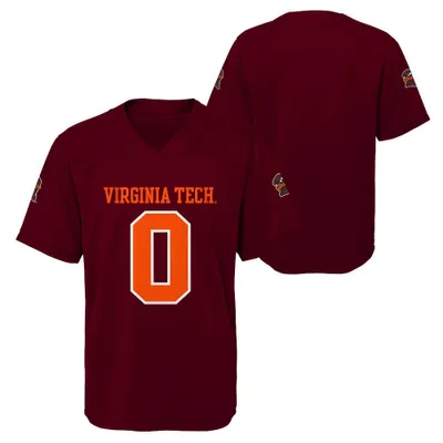 NCAA Virginia Tech Hokies Boys Short Sleeve Jersey