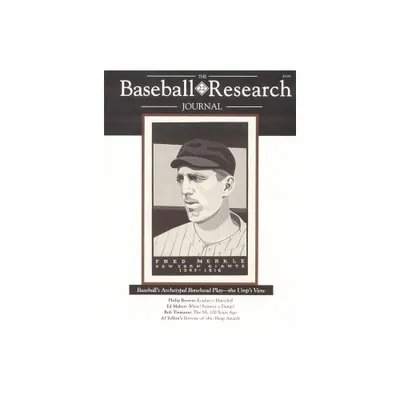 The Baseball Research Journal (Brj), Volume 22 - (Paperback)