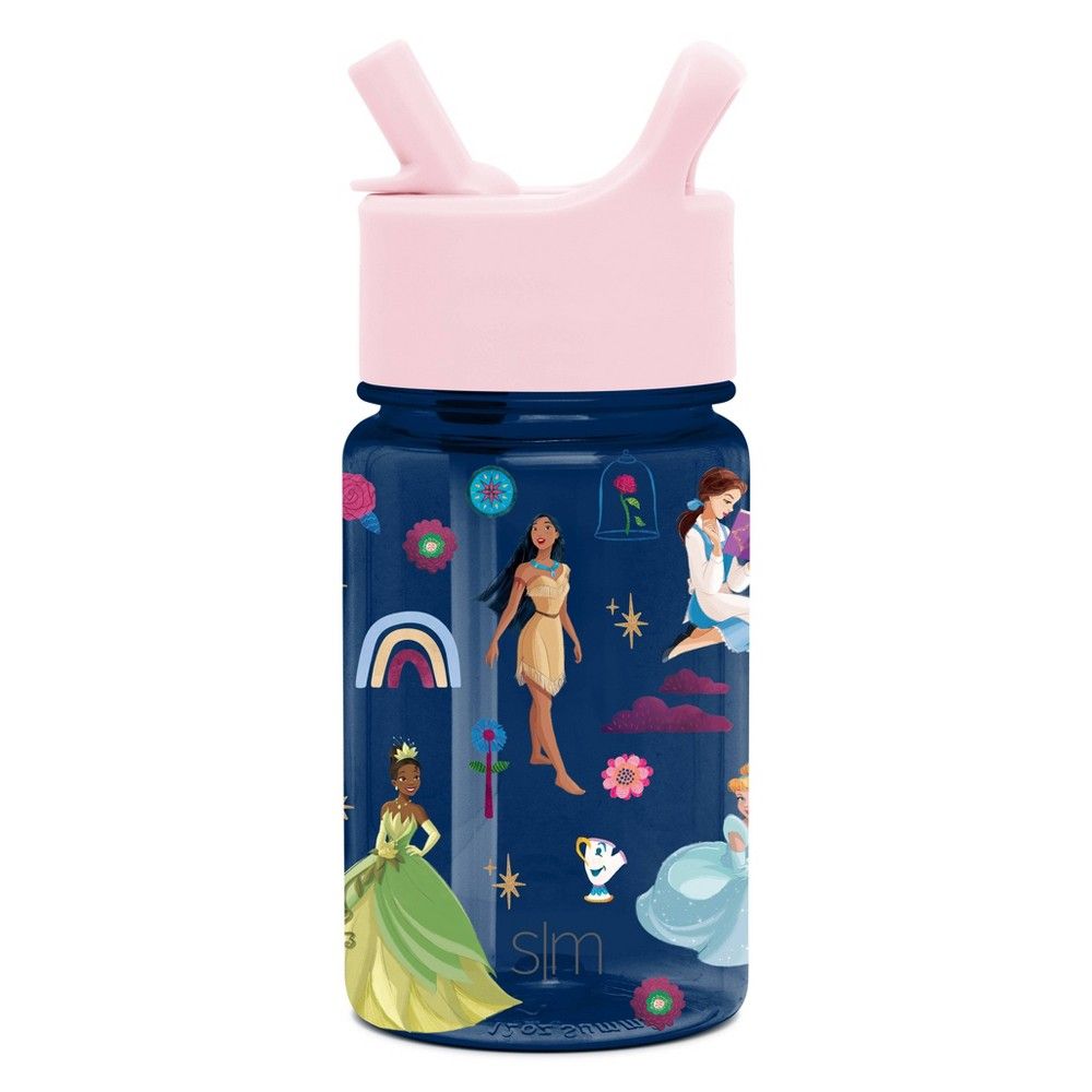Simple Modern Disney Princesses 12Oz Plastic Tritan Summit Kids Water  Bottle With Straw - Simple Modern | Connecticut Post Mall