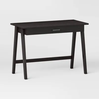 Paulo Wood Writing Desk with Drawer - Threshold