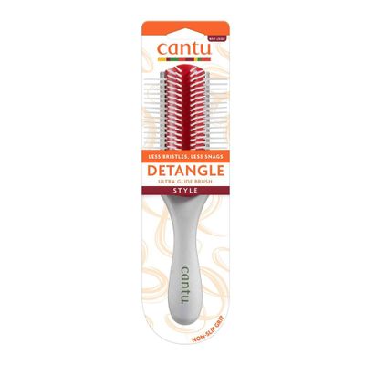 Cantu Narrow Wood Updo Bristle Hair Brush - 1ct : Target