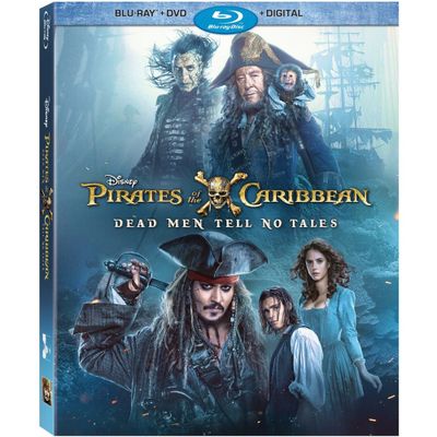 Pirates of the Caribbean: Dead Men Tell No Tales (Blu-ray + DVD + Digital)