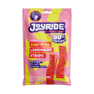 JOYRIDE Candy Sour Pink Lemonade Strips - 3.5oz