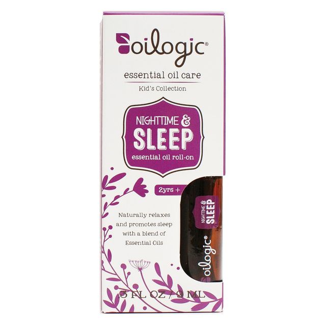 Kids Oilogic Vegan Nighttime & Sleep Aid Lavender Aromatherapy Essential Oil Roll-on - 0.3oz