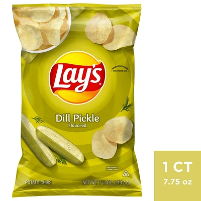 Lays Dill Pickle Flavored Potato Chips - 7.75oz