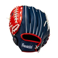 Franklin Sports Field Master USA Series 12.0 Baseball Glove - Left Handed Thrower Blue/Red