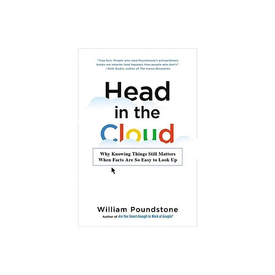 Head in the Cloud - by William Poundstone (Paperback)