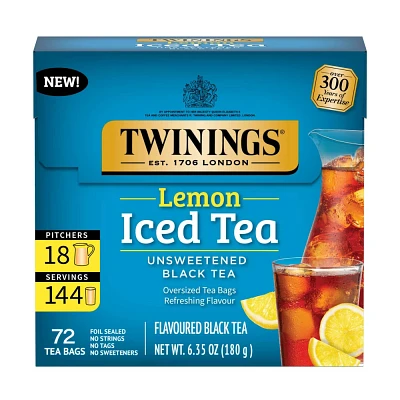 Twinings Lemon Iced Tea 72ct/6.35oz