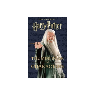 Harry Potter: The Mini Book of Characters - by Jody Revenson (Hardcover)