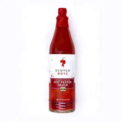 Scotch Boyz Hot Pepper Sauce - 6oz