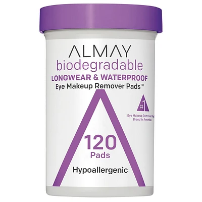 Almay Biodegradable Longwear & Waterproof Eye Makeup Remover Pads