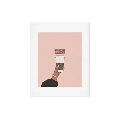 Deny Designs 16x20 Cortney Herron Coffee Time Art Print