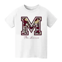 NCAA Morehouse College Maroon Tigers Youth White T-hirt