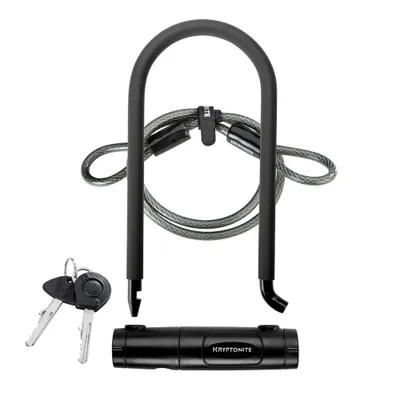 Kryptonite U-Lock Bicycle Lock & Cable - 12mm