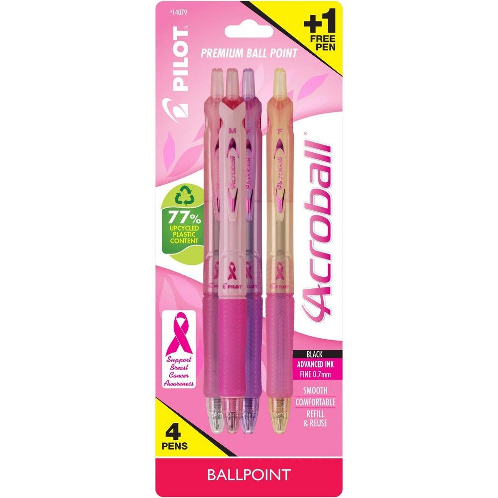 Post-it Felt Tip Pens - Pink 3 ct