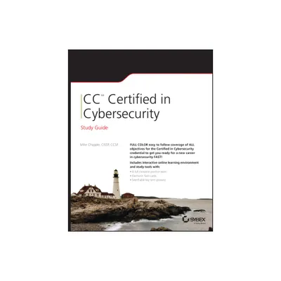 CC Certified in Cybersecurity Study Guide - (Sybex Study Guide) by Mike Chapple (Paperback)