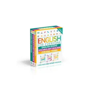 English for Everyone English Idioms, Vocabulary Builder, Phrasal Verbs 3 Book Box Set - (DK English for Everyone) by DK (Mixed Media Product)